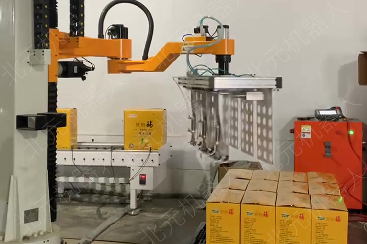 立柱拆垛机器人，编织袋自动拆垛