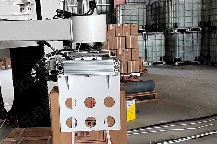 箱子码垛，立柱自动堆垛机器人