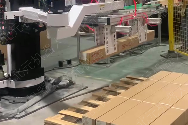 长条物料自动码垛，立柱码垛机