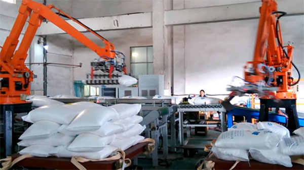 码垛机器人码垛面粉